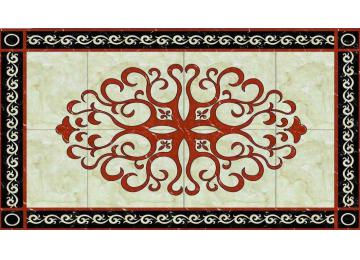 云浮石材水刀拼花图案7