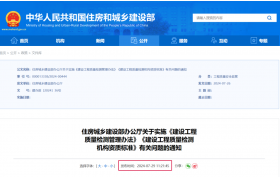 刚刚，住建部：新旧资质过渡期延长至2024年10月31日！